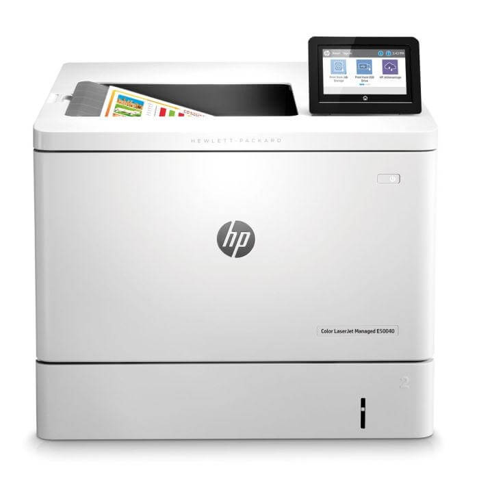 Impressora HP E55040DN Laser Color - Impressorajato